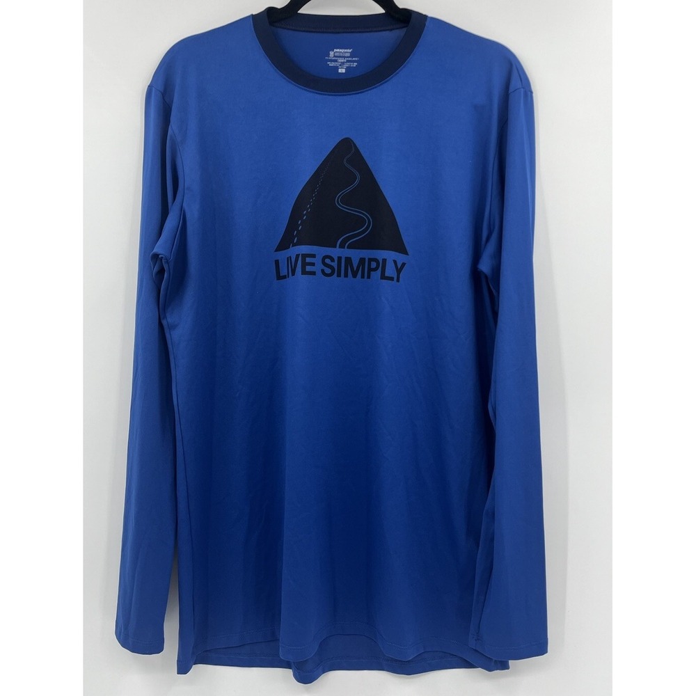 Patagonia Base Layer Capilene Long Sleeve Pullover Crewneck Shirt Men's Large